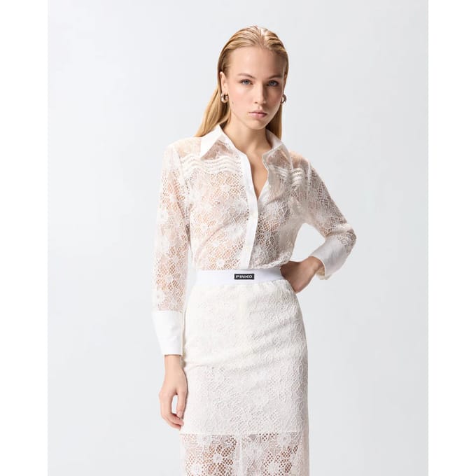 Pinko coline shirt kant rebrode ss26