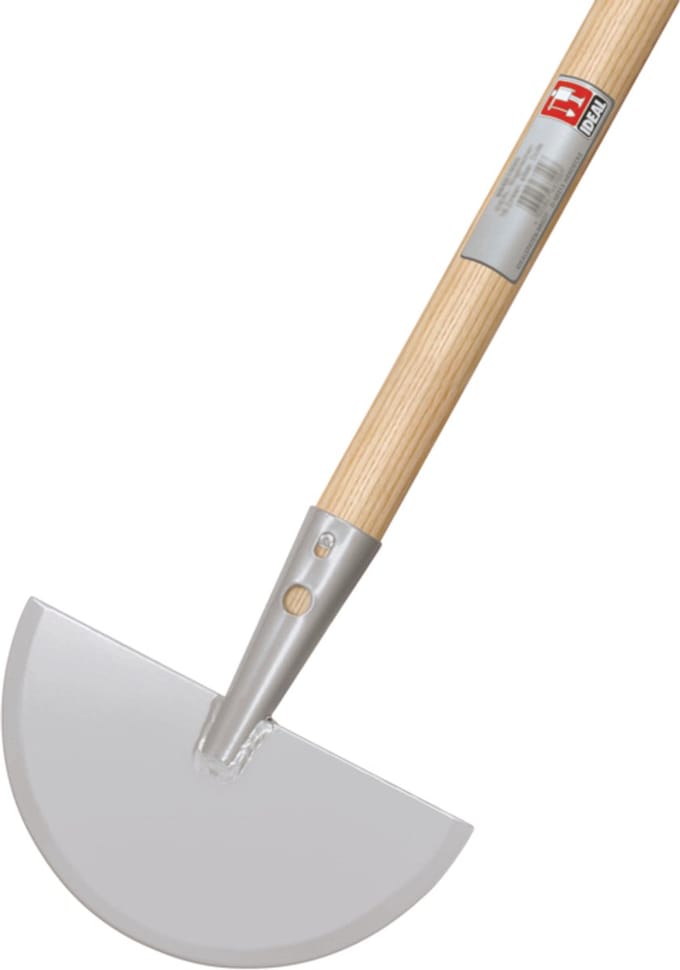 Ideal - Tuinschop - Halfrond Blad - 850mm Steel