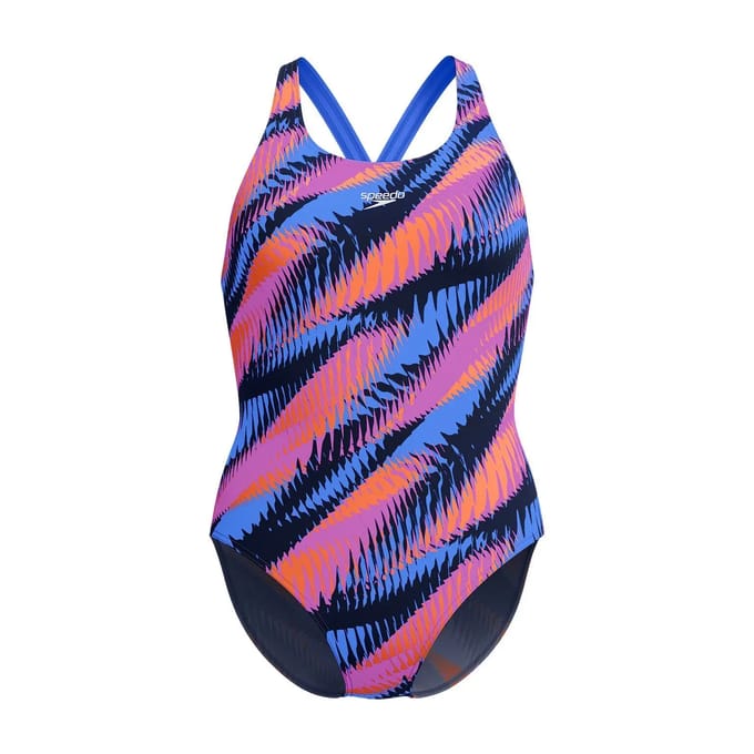 Dames zwempak uit 1 stuk Speedo Eco+ Allov Dig Powerback
