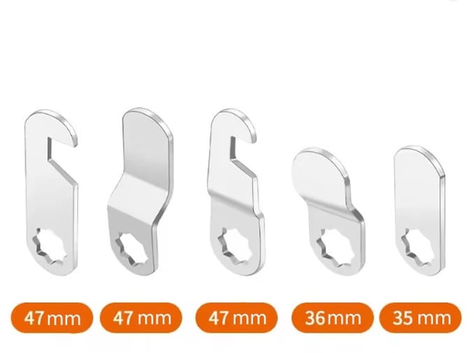 Brievenbus sluitlippen – Set van 5 stuks - Kort