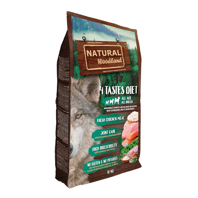 Natural Greatness Natural Woodland 4 Tastes Diet 10KG