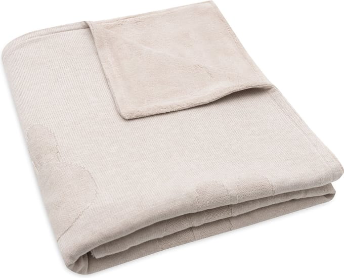 Jollein Deken Ledikant 100x150cm Miffy Nougat/Coral Fleece