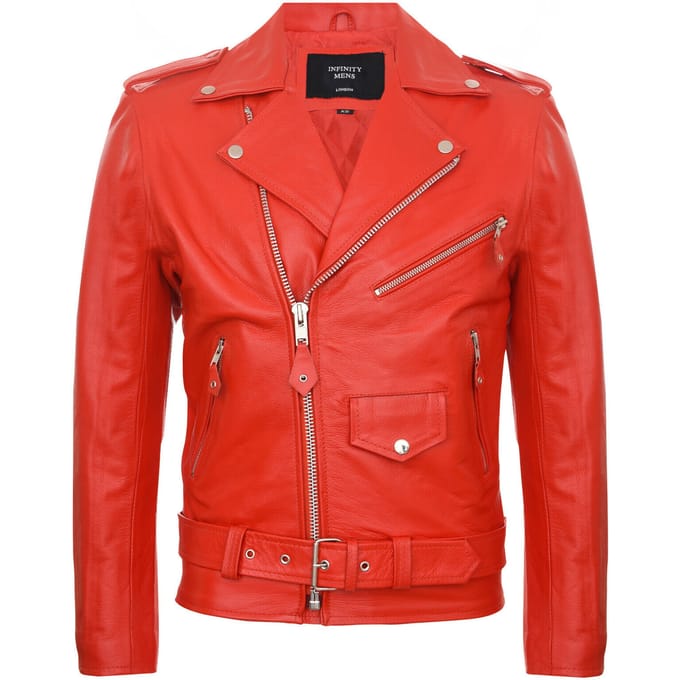 Leren Brando Biker Rock motorjas van leer