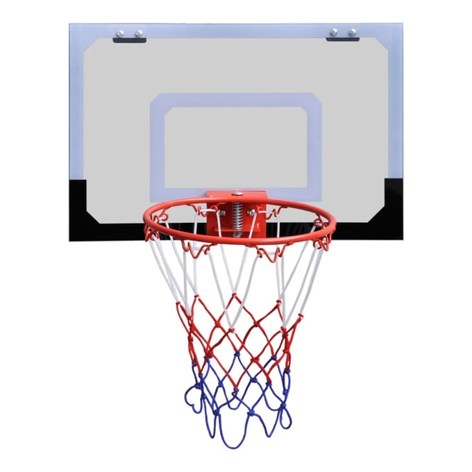 Mini Set de Panier de Basket avec Ballon et Pompe Utilisation Intérieure