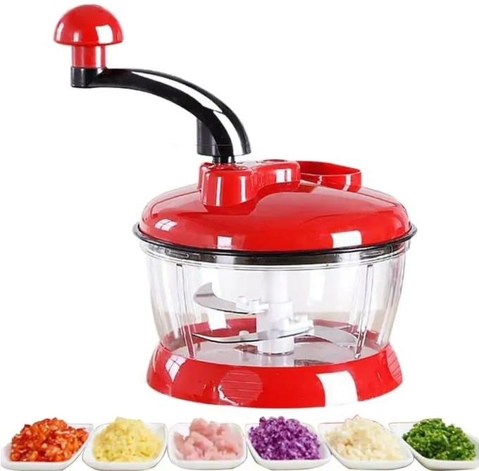 Chopper - Hakmolen - Groentesnijder Electrisch - Rood