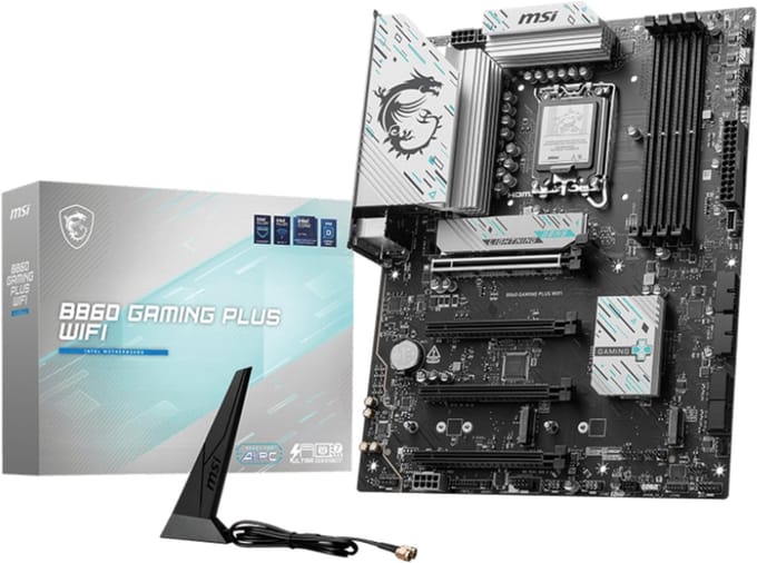 MSI B860 Serie - Moederbord - WiFi - DDR5 - ATX - Socket 1851