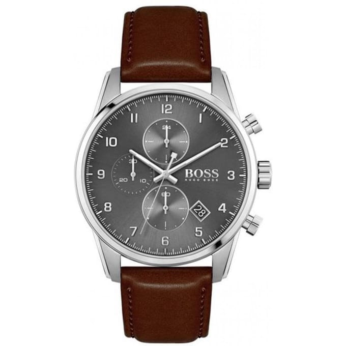 Hugo Boss 1513787 Herenhorloge 44 bruin