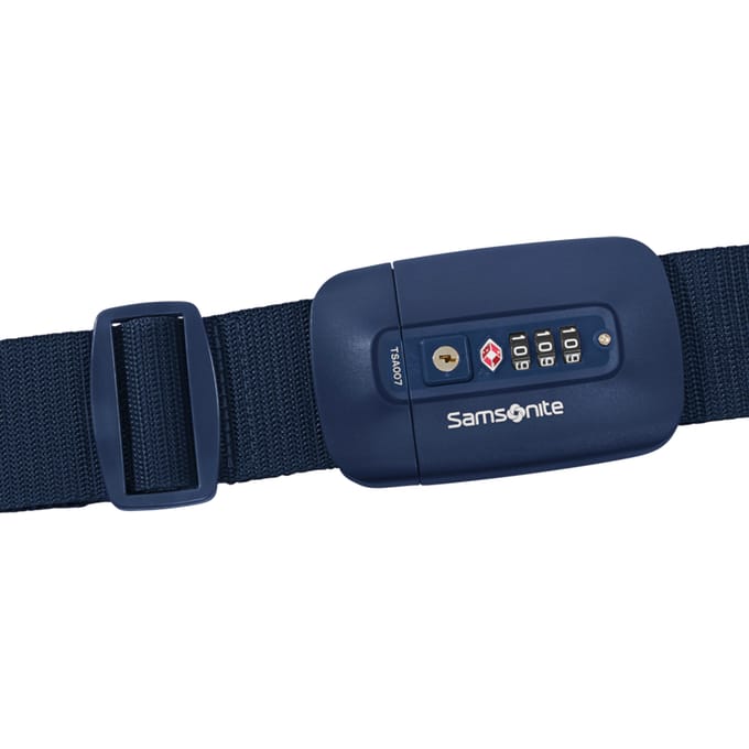 Samsonite Bagageriem - Travel accessoire riem met TSA-slot - Navy blue