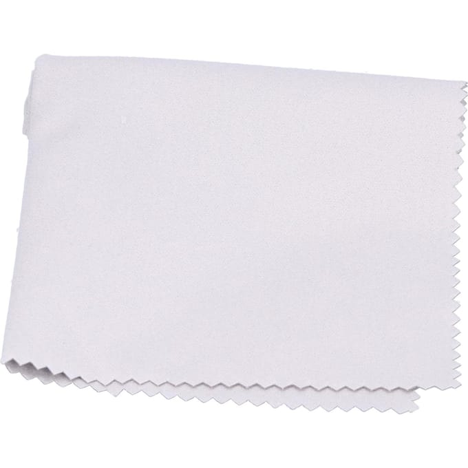 Chiffon de nettoyage en microfibre réutilisable Chiffon à polir pour Piano Violon Saxophone Flûte Instrument de musique white