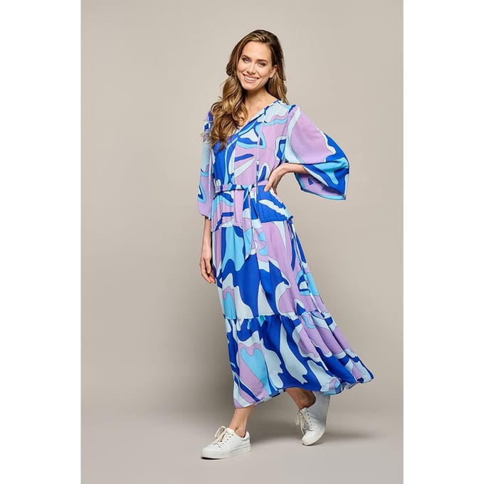 Alley Print Jurk Multi