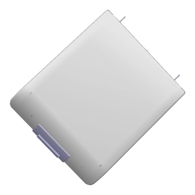AEG deksel, kompleet, wit, SoftOpening,StartRec 140228206078