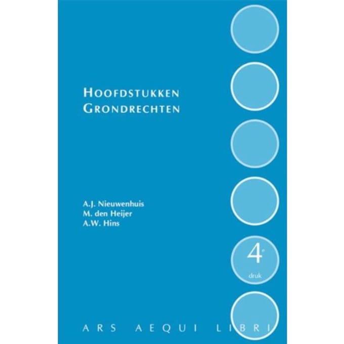 Hoofdstukken Grondrechten - Ars Aequi Handboeken