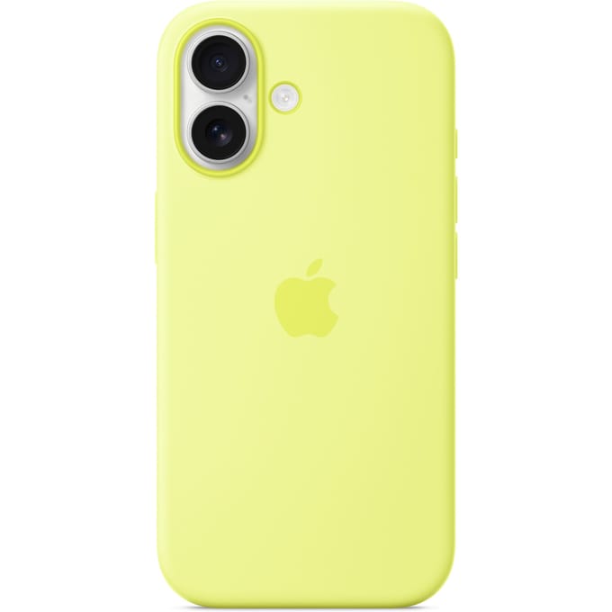 Siliconenhoesje met MagSafe voor de Apple iPhone 17 - Neon Yellow
