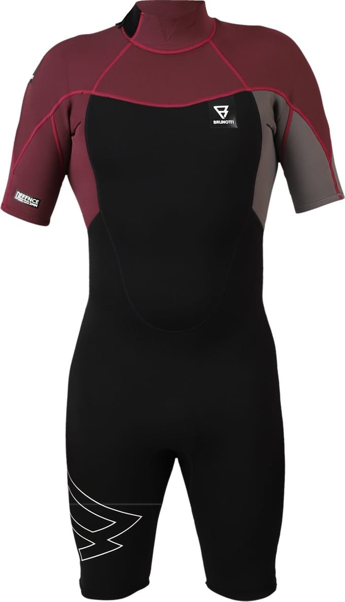 Brunotti - Defence Wetsuit Heren - Shorty 3/2mm - Rood - S