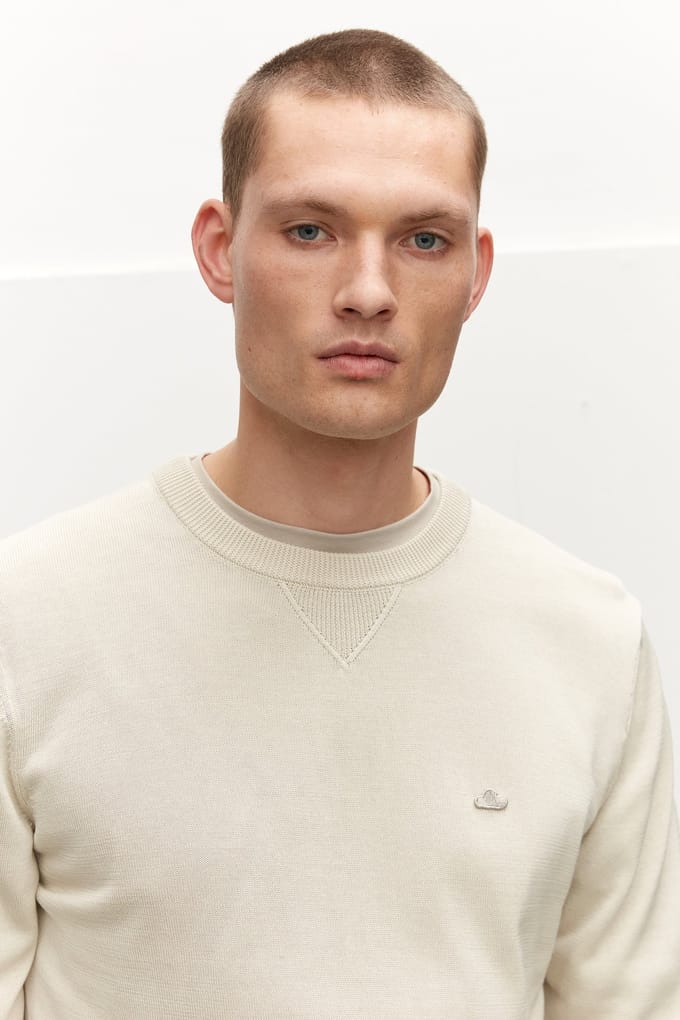 The Goodpeople Korean Knitwear Stone Größe: S | Pullover Outlet | Herren