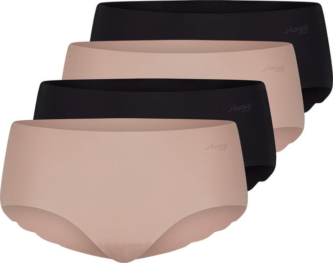 sloggi Dames shorts slip 4 pack ZERO Microfibre 2.0