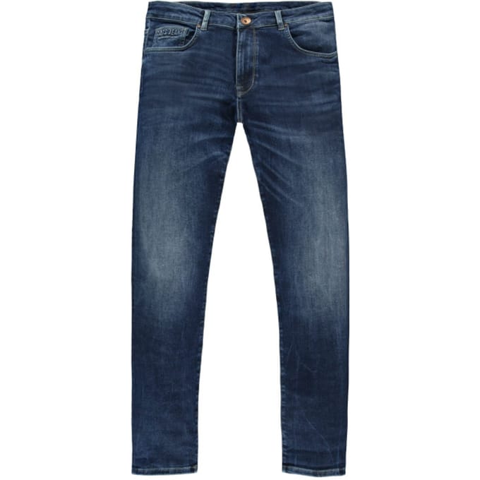 Cars Jeans Heren BATES DENIM Slim Fit DARK USED