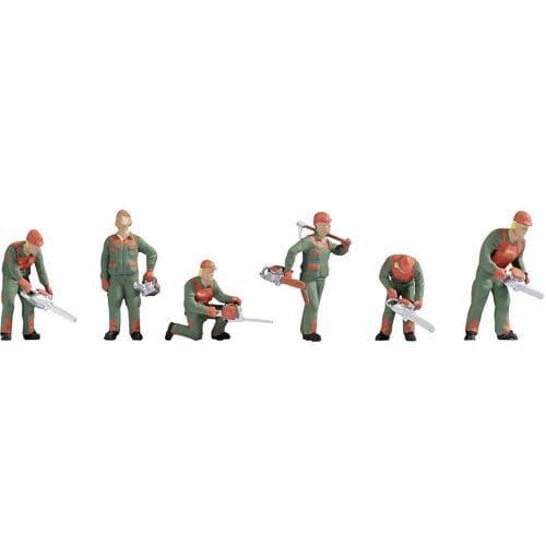 NOCH 0045061 TT Bosbouwarbeiders figuren Geverfd, Staand