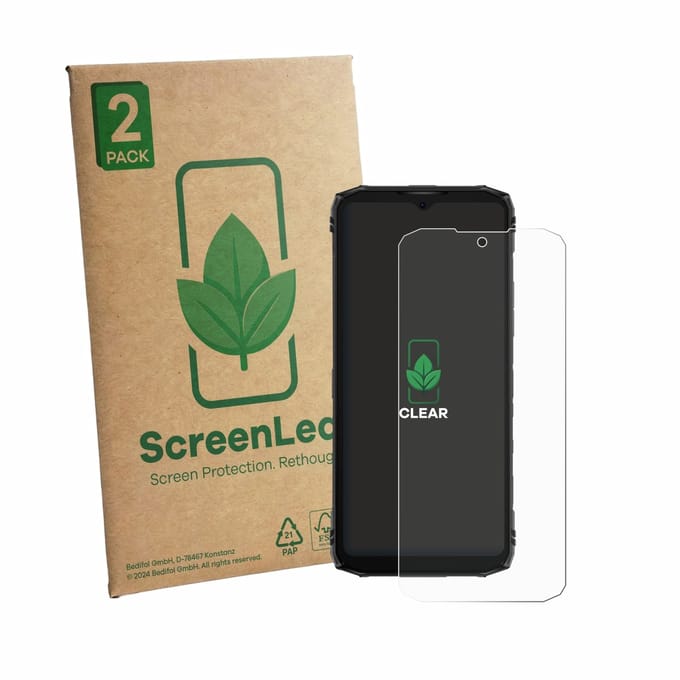 2 Stuks Screenprotector voor Doogee Blade 10 Energy - Hoogwaardige Beschermfolie transparant