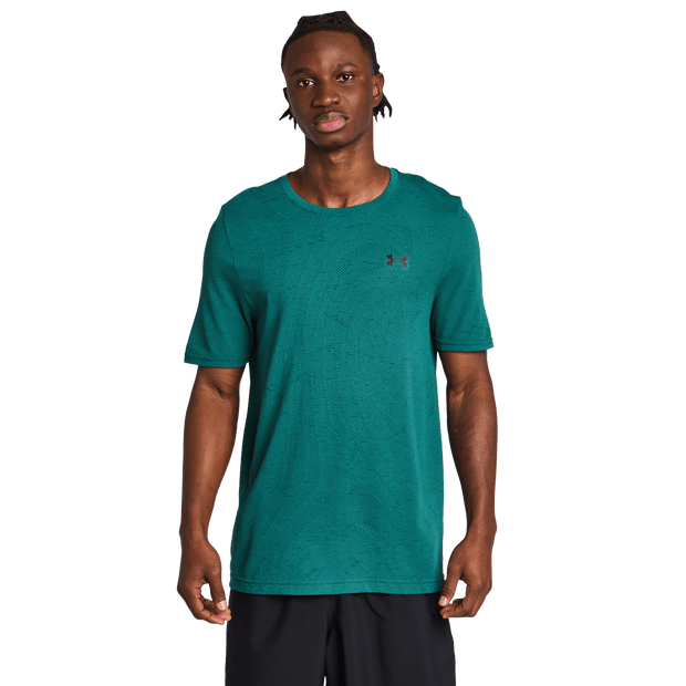 Under Armour Vanish T-shirts Heren - Zwart - Maat XS - Poly Jersey
