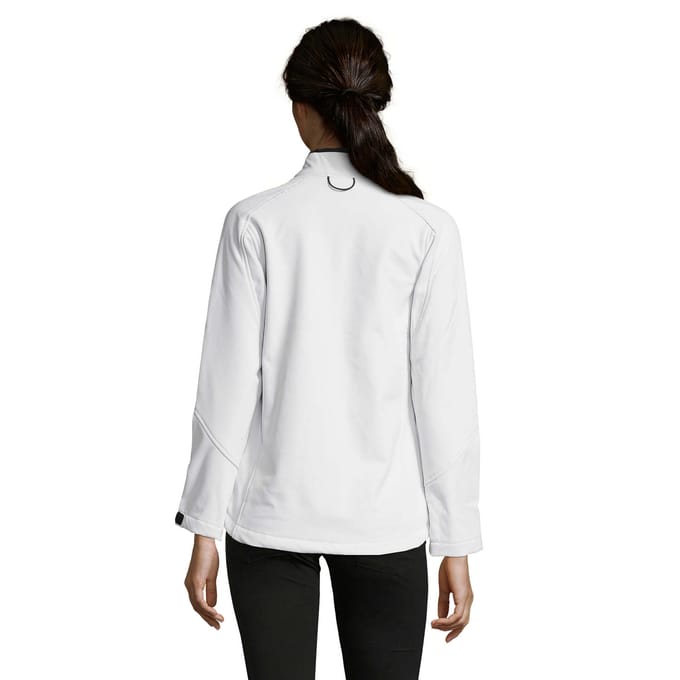 SOLS Dames/Dames Roxy Soft Shell Jas (Wit)