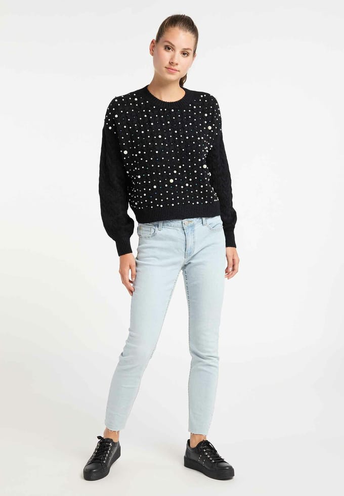 Mymo Jumper Dames zwart