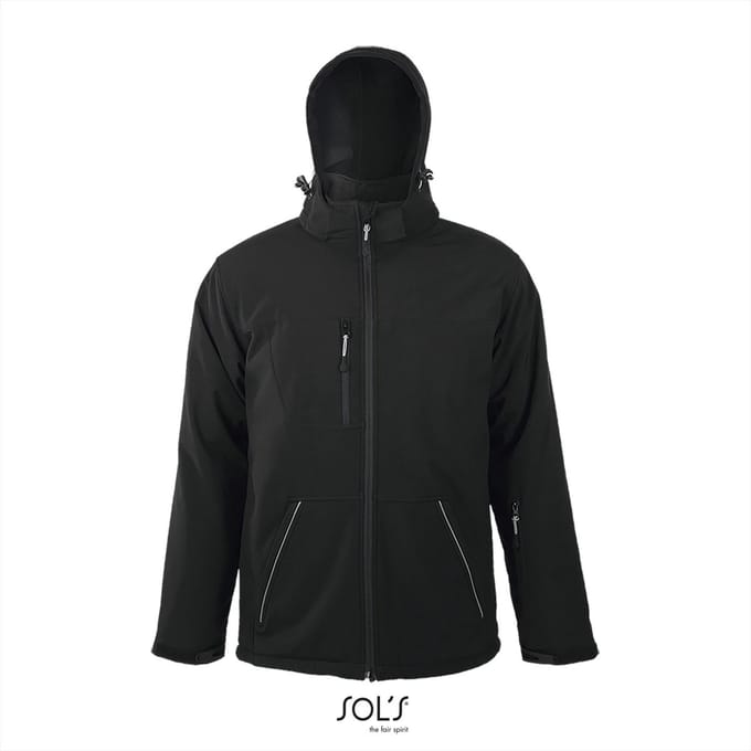 SOL'S Men´s Rock Padded Softshell L843 - Black - M