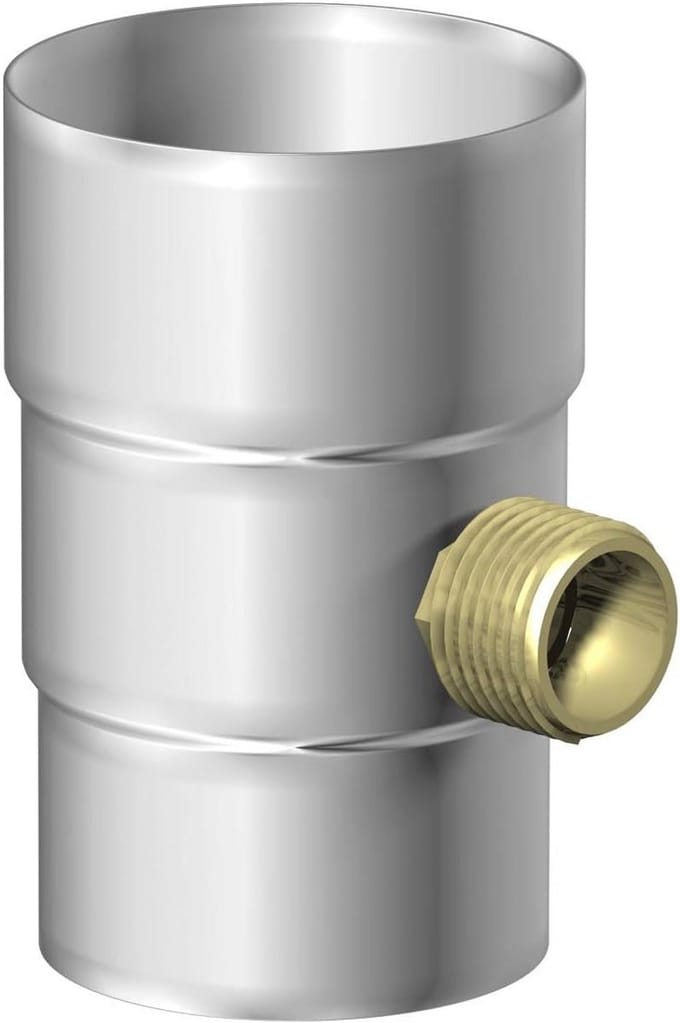 Regenwateropvangsysteem met slangset voor regenpijpen DN 100