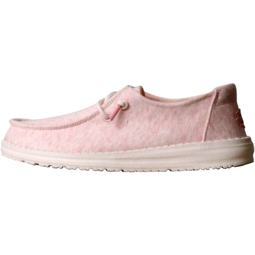 HEYDUDE - Wendy Stretch Jersey Dames Instappers Light Pink - Maat 36