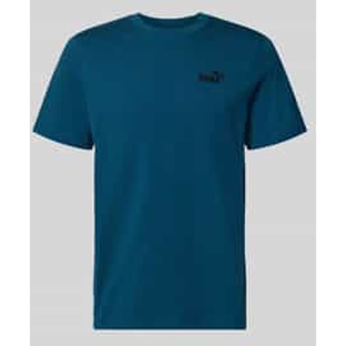 regular fit T-shirt met gestikt logo