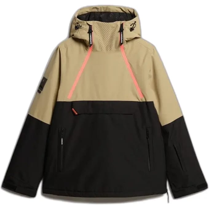 Superdry Freestyle Overhead Ski Anorak Heren - Maat XL