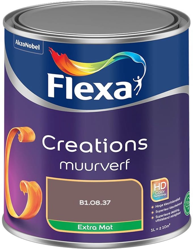 Flexa - Creations Muurverf Extra Mat - B1.08.37 - Mengverf - 1 L
