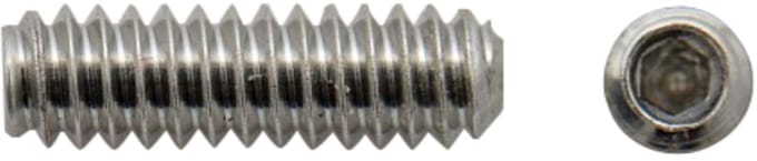 Göldo Madeschroeven Inbus 9 mm , nikkel - Gitaaronderdeel