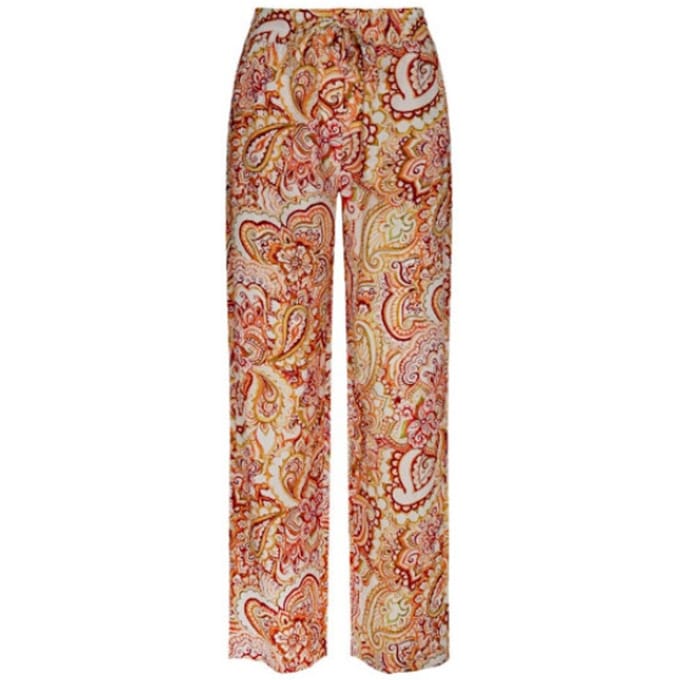 Elvira Collections Elvira broek elisa paisley orange