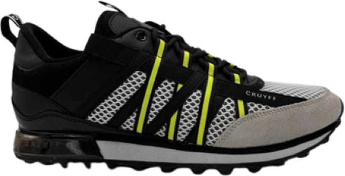 Cruyff - Fearia - Sneakers - Mannen - Grijs/Zwart/Wit/Groen - Maat 42