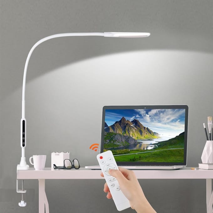 Desk Lamp - Desk Accessories - Desk Lighting - Space Saving - Desk Lamp -Bureaulamp