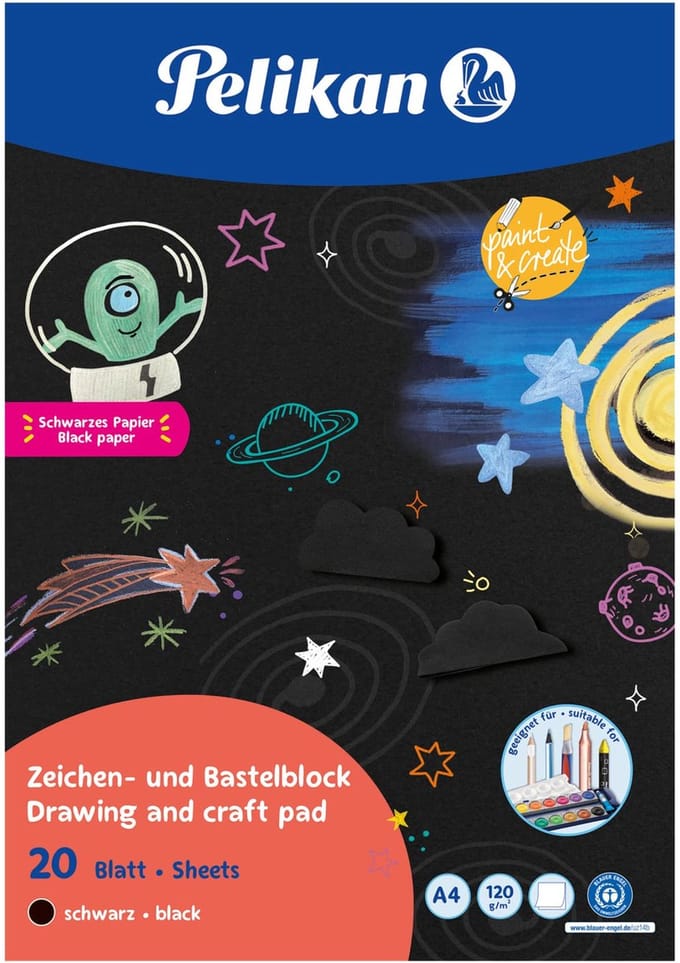 Pelikan 101578, Kunstpapier, 120 g/m², 20 vel
