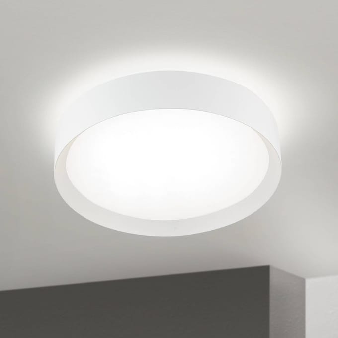 ORION LED plafondlamp VARIO, Ø 40 cm, wit, metaal, CCT, dimbaar