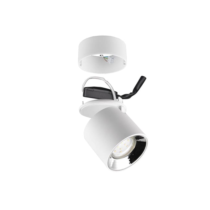 Trio Lighting Plafondspot Guayana GU10 1-lamp wit