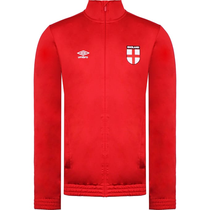 Umbro Engeland Tricot Heren Rood Track Jacket