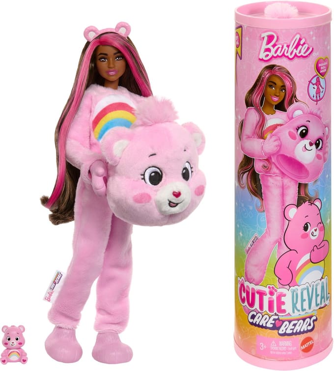 Barbie Cutie Reveal Troetelbeertjes Pop