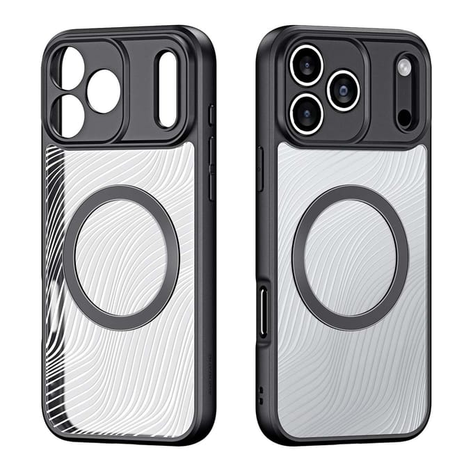 Dux Ducis Aimo Backcover geschikt voor MagSafe geschikt voor iPhone 17 Pro - Transparant