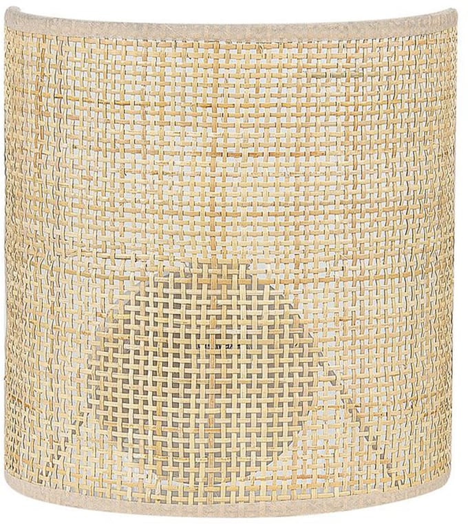 CARIO - Wandlamp - Natuurlijk - Rotan