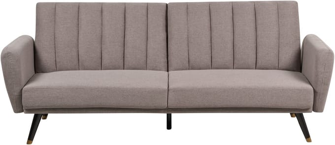 VIMMERBY - Slaapbank - Lichtbruin - Polyester