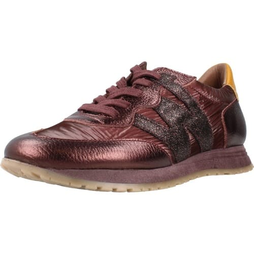 Wonders Leren sneakers Tot granaatrood