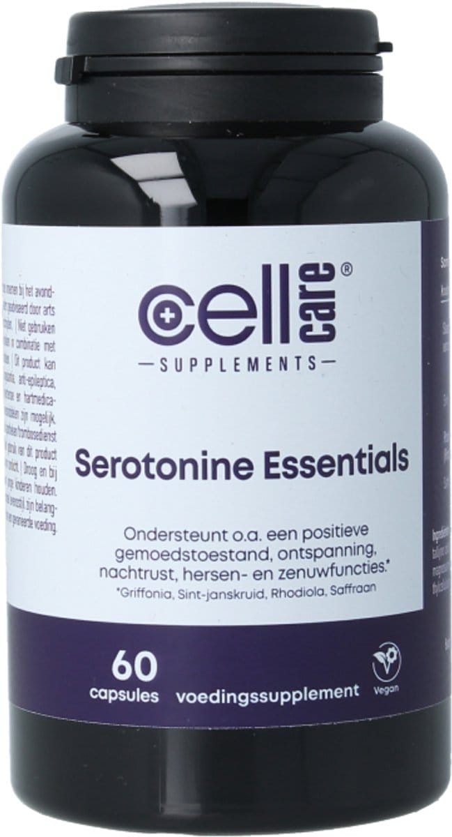 CellCare Serotonin essentials 60 Vegetarische capsules