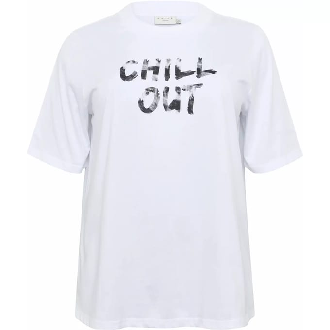 Dames-T-shirt KAFFE Curve KCViola