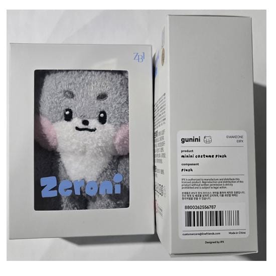 ZEROBASEONE Zeroni Costume Peluche et Uniforme