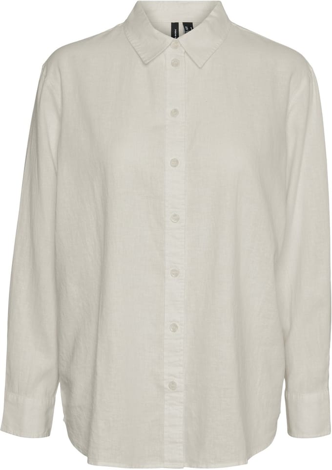 VERO MODA - VMLINN LS SHIRT WVN NOOS - Dames - Blouses