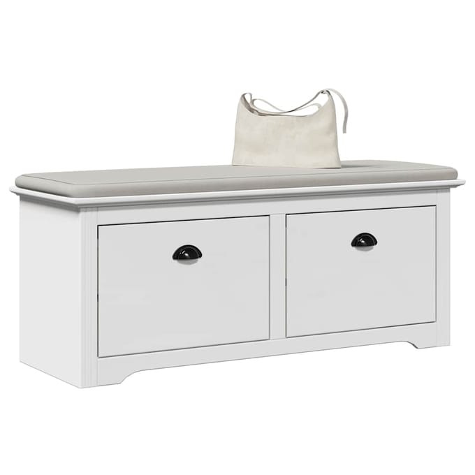 vidaXL - Gangbank - BODO - 114x40x45 - cm - wit